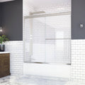 Bypass Frameless Tub Door M840