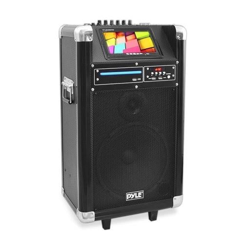 Karaoke PA System with 10in Woofer DVD VHF WL Mic 400Watt T373271