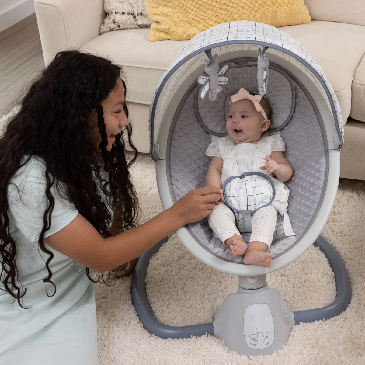 Bluetooth Indoor Baby Swing S7732
