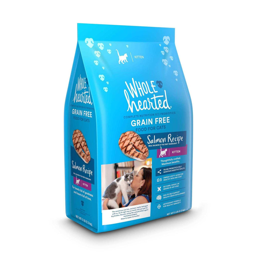 Grain Free Salmon Recipe Dry Kitten Food N2067