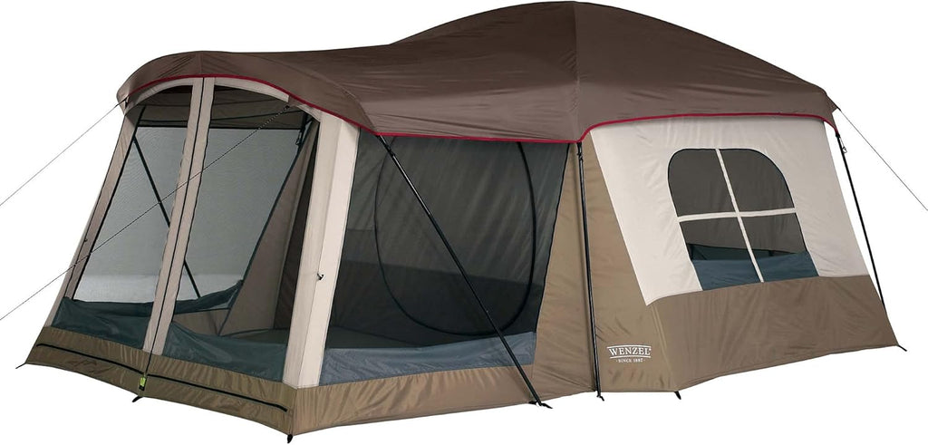 8 Person Water Resistant Tent with Screen Room P41733