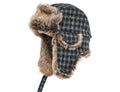 Gray Houndstooth Cap O450678