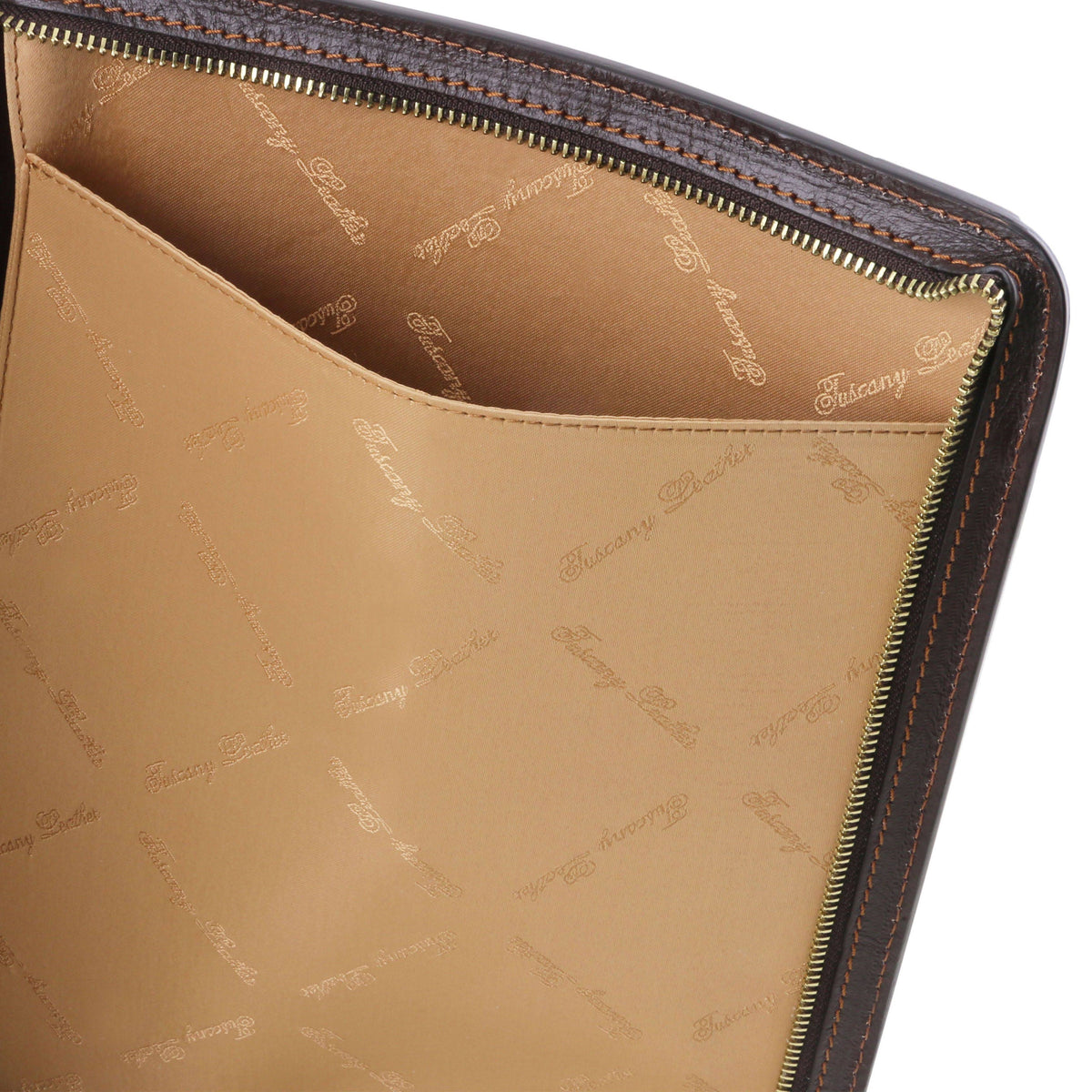Black Leather Document Case with Ring Binder N359166