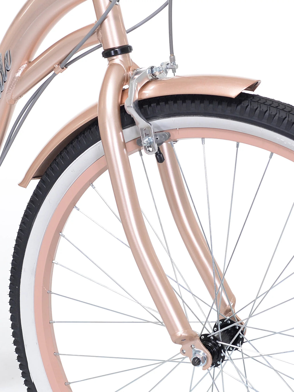 26 in. Rose Gold Women's Cruiser Bike R9874