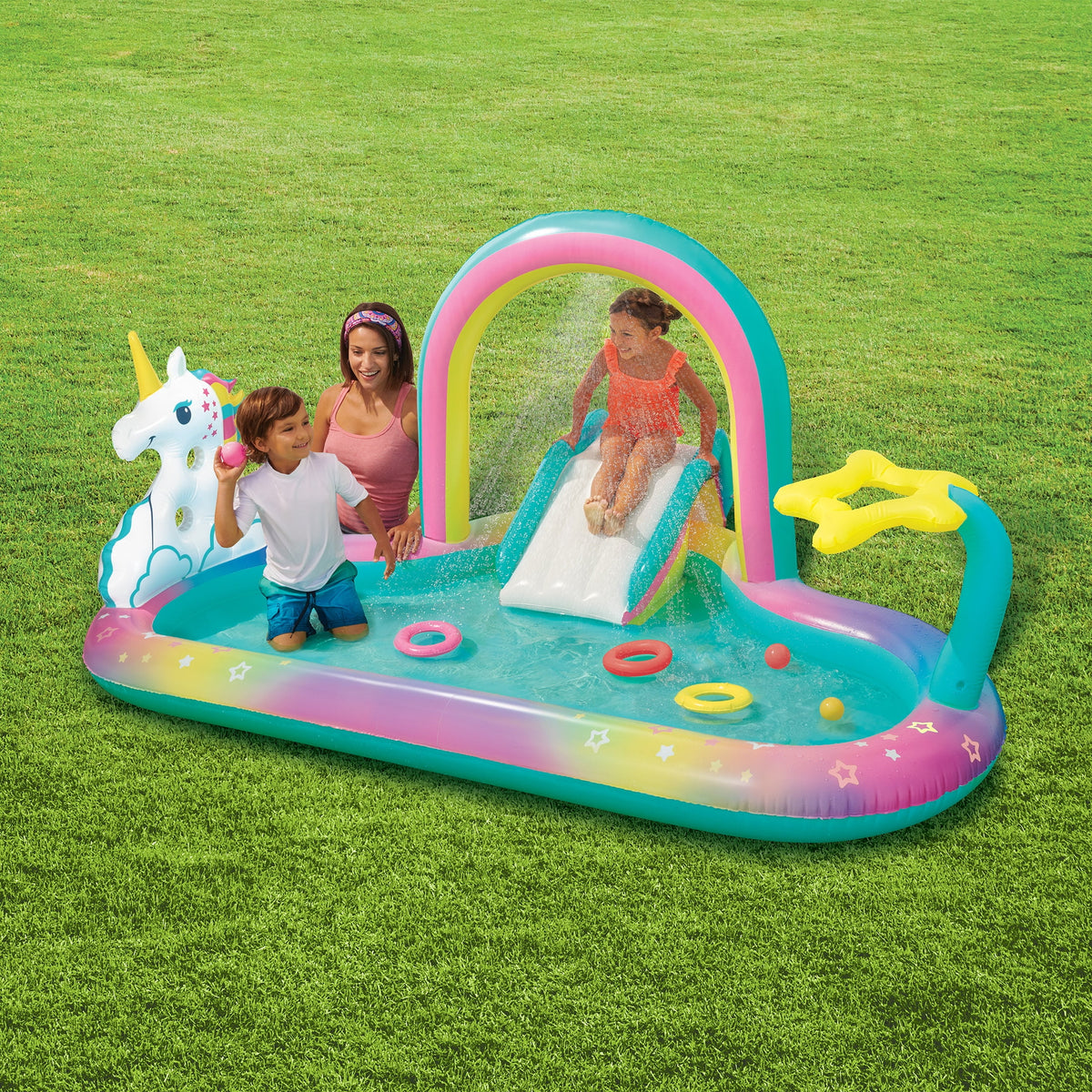 Round Inflatable Play Center J8537