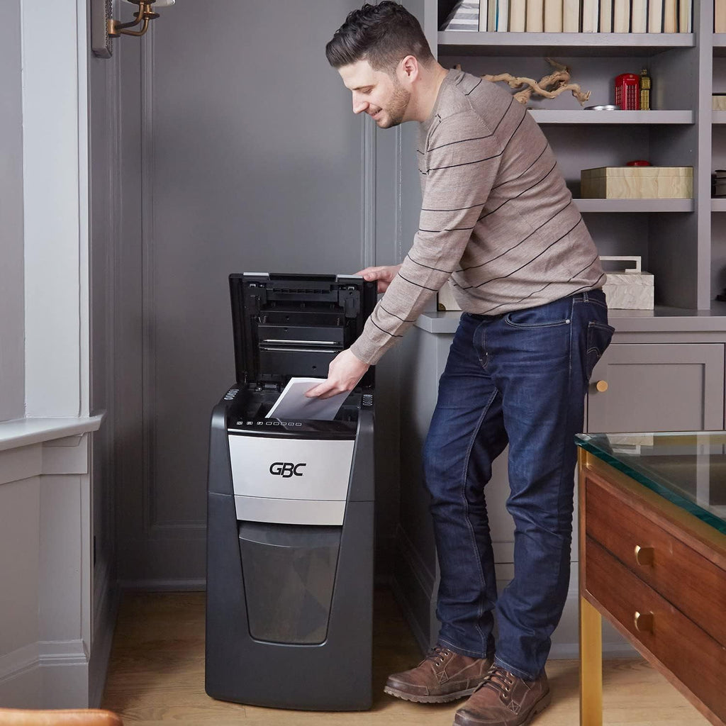 Auto Feed+ 230 Sheet Capacity Micro-Cut Paper Shredder J55118