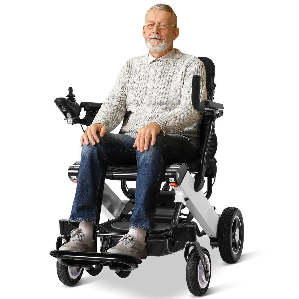 Lightweight Folding Electric Wheelchair H256