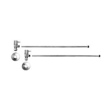 PVD Brushed Bronze Angle Compression Supply Kit R88326