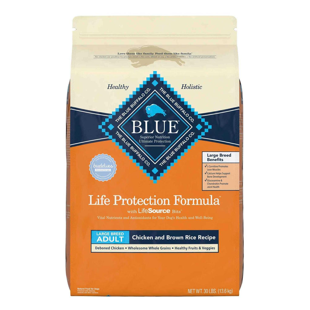Large Breed Chicken & Brown Rice Recipe Dry Dog Food Q832877