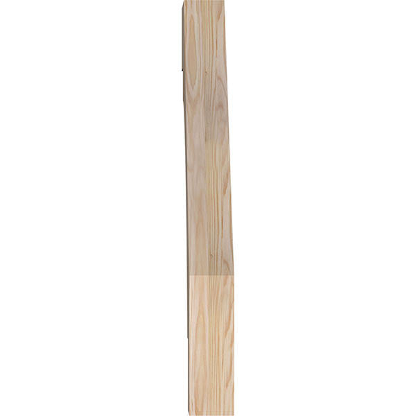 3 1/2x22W x 22x22D x 34x22H Douglas Fir Smooth Brace A8784