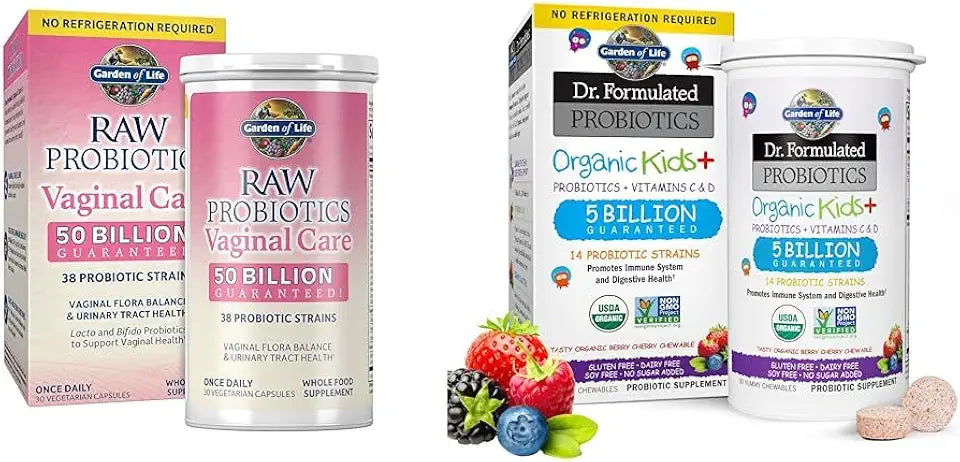 30 Capsules 30 Chewables Probiotics U4618
