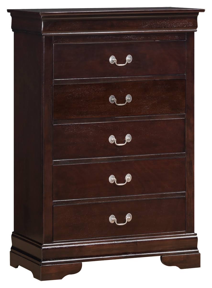 Cappuccino 5 Drawer Chest X251