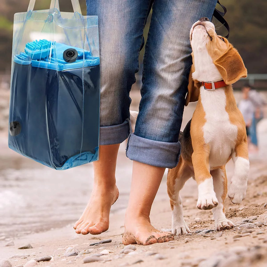 Foldable PVC Pet Swimming Pool Blue M R826