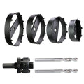 Carbide Grit Hole Saw with Arbor Pack of 2 X30758