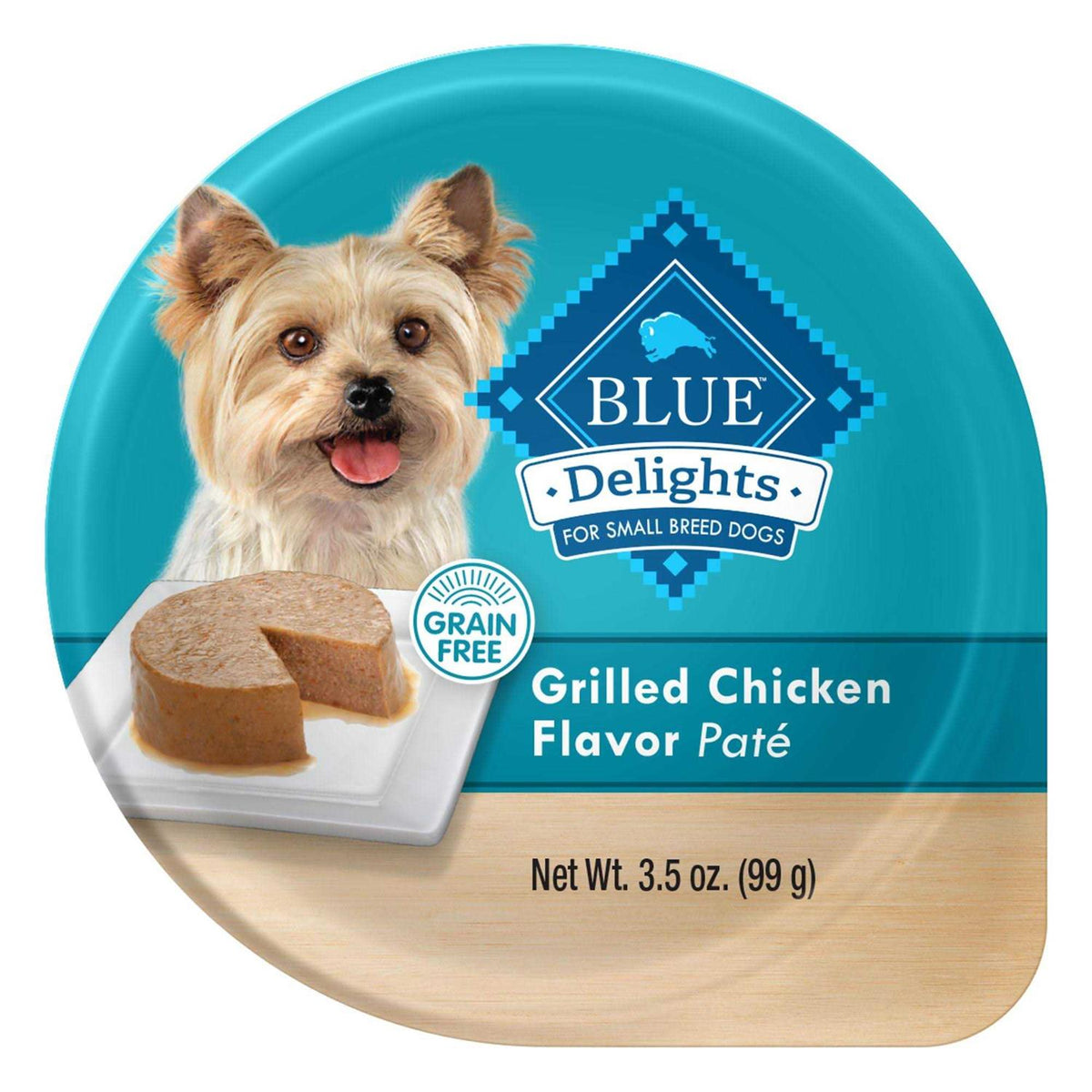 Grilled Chicken Flavor Pate Small Breed Dog Food J394480