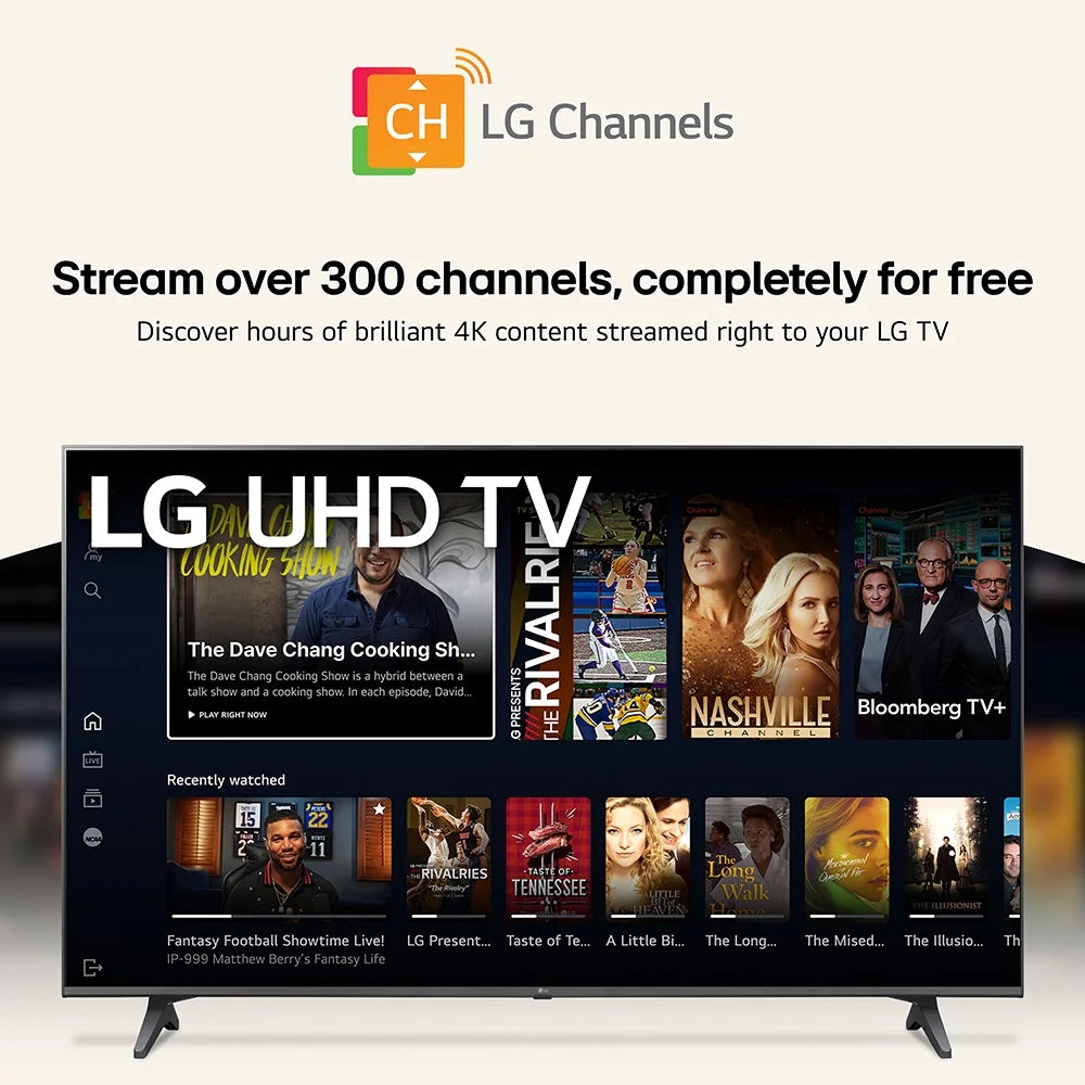 55” 4K UHD Smart TV J514154