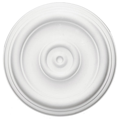 12x22OD x 1x22P Hand-Painted Pewter Ceiling Medallion D897366