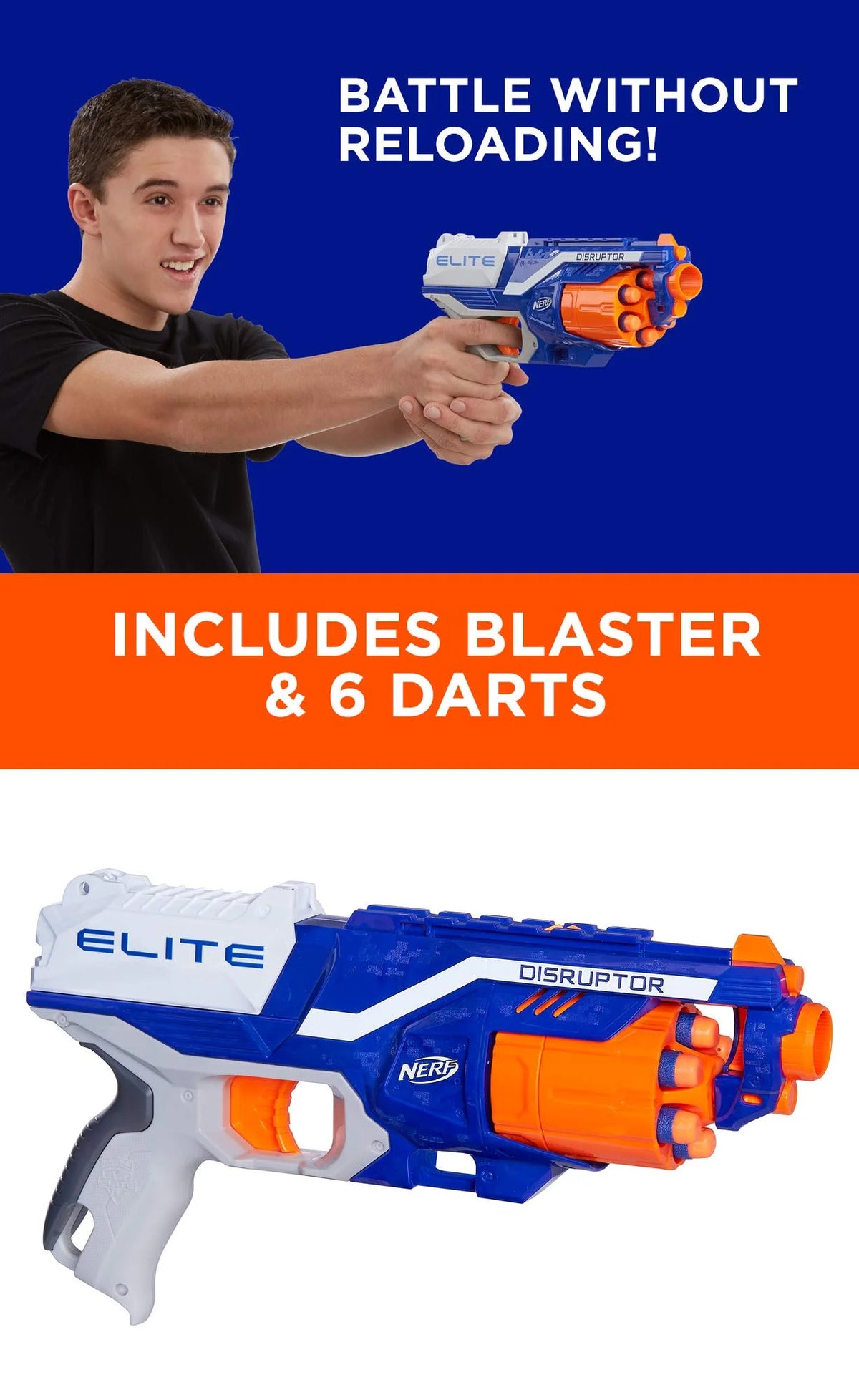 Nerf N-Strike Elite Disruptor B629