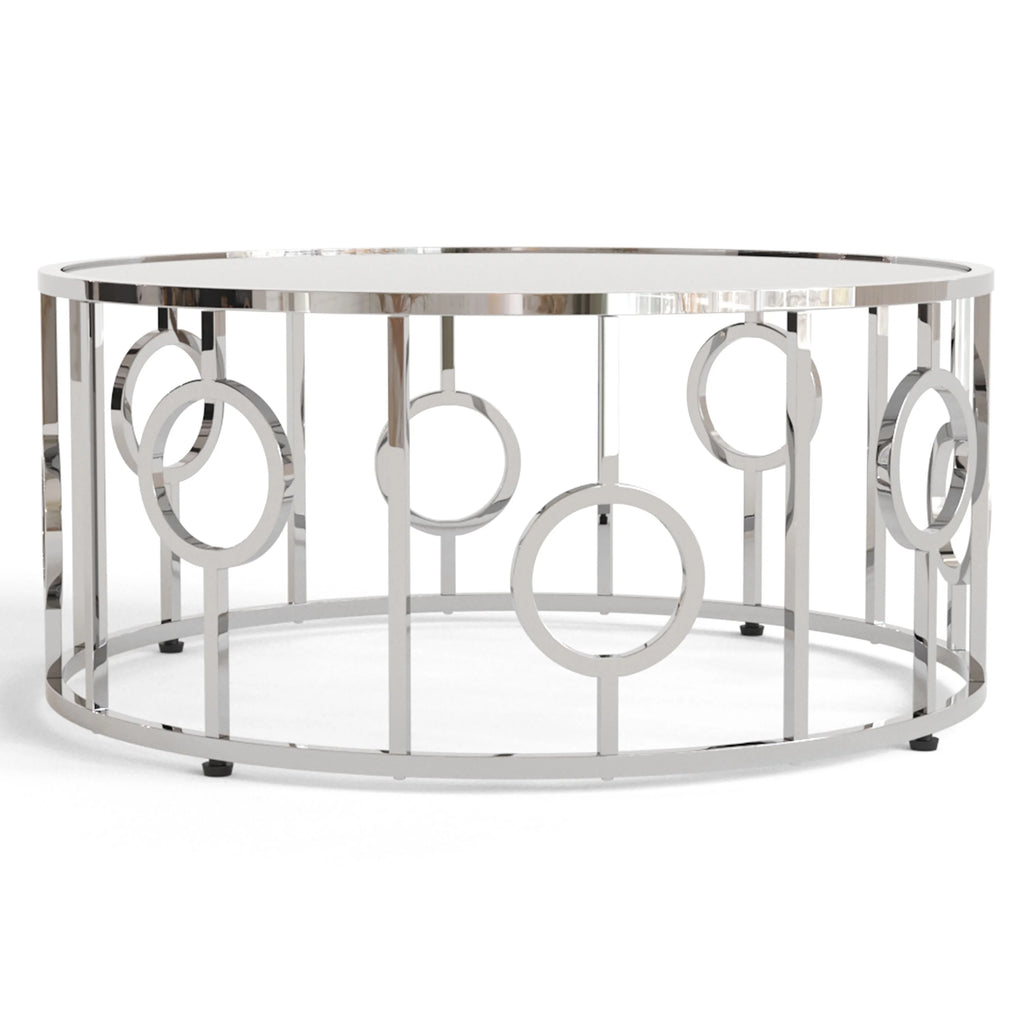 2-Piece Metal Coffee Table Set O835613
