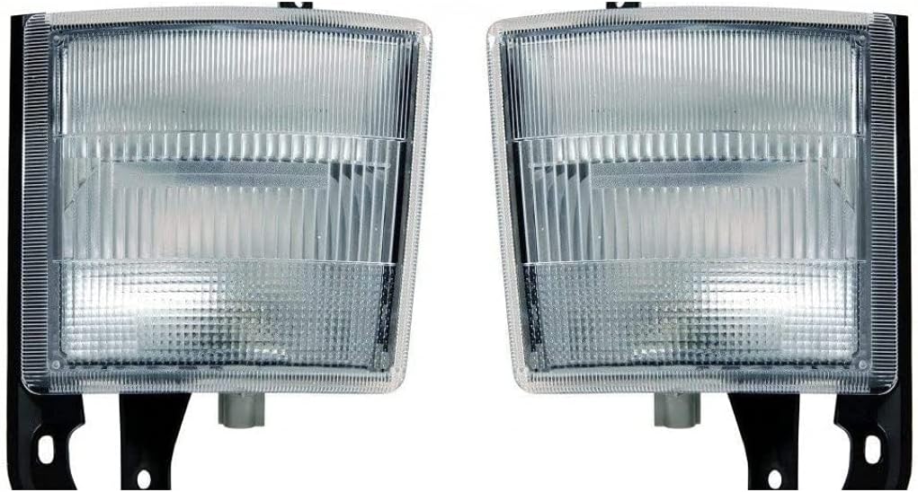 Pair Side Marker Light Assembly for Nissan Pickup 1986 1987 K655