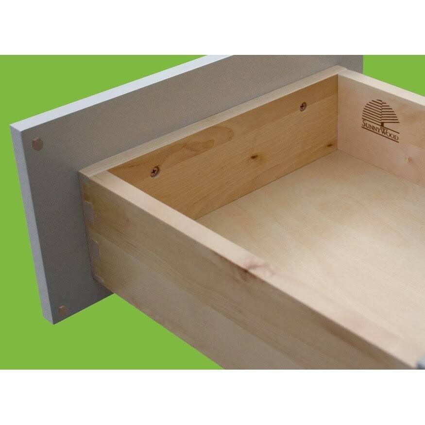 Dove Gray Single Door Base Cabinet with Dovetail Drawer H452542