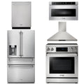 30 Electric Range, Range Hood, Microwave, Refrigerator with Water and Ice Dispenser, Dishwasher F311471