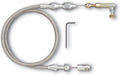 Polished Throttle Cable X260790