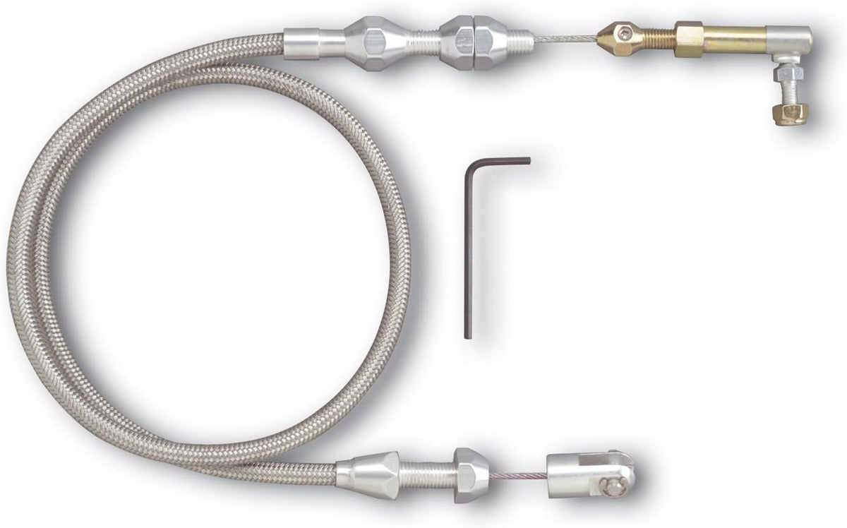 Polished Throttle Cable X260790