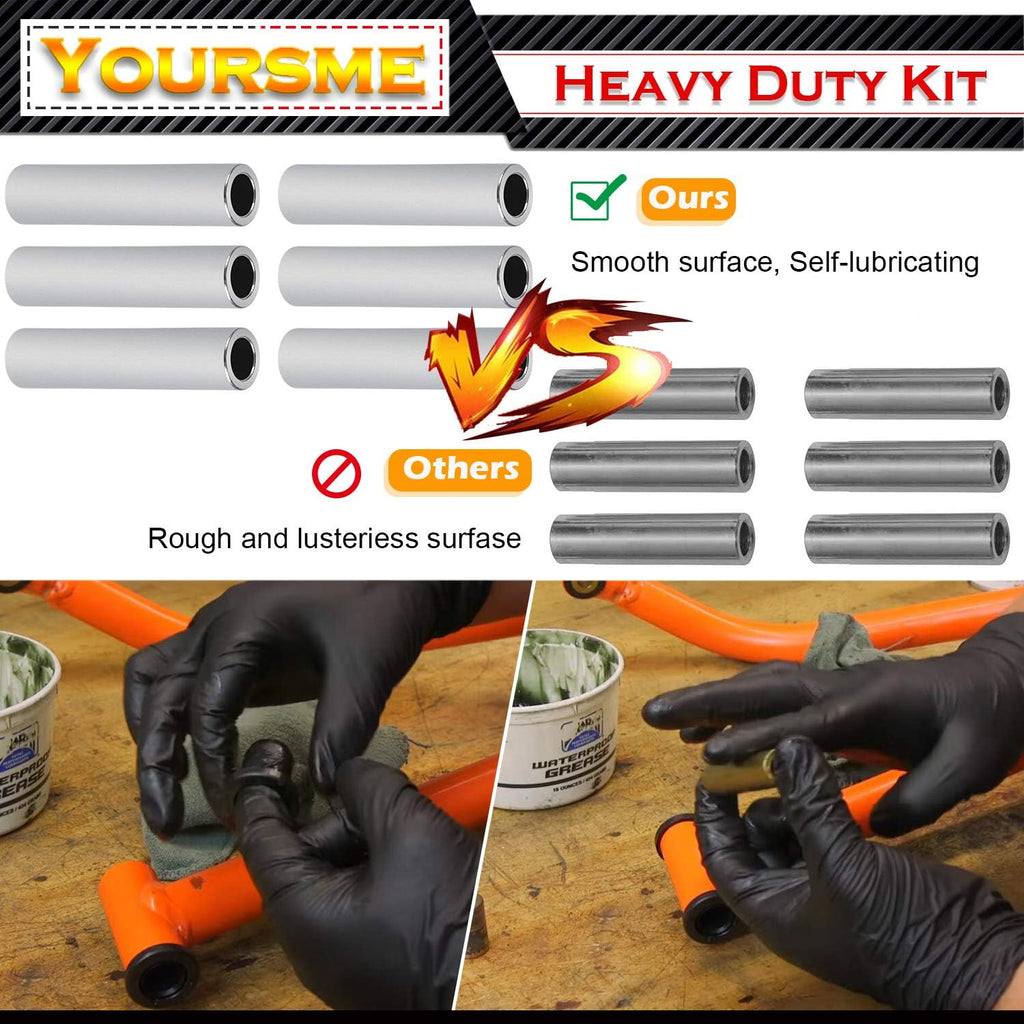 HDPE A Arm Bushing Kit 46 Pieces O3879