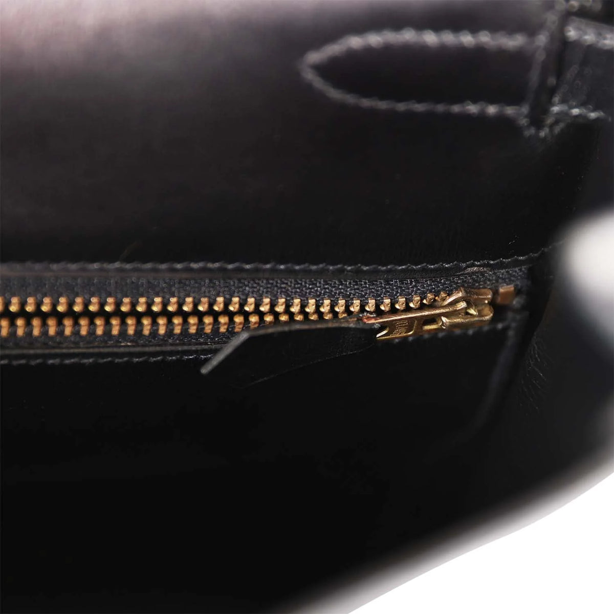 Black Leather Handbag K4535