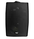 6.5" Outdoor Weather-Resistant Patio Speakers with 70V Switch (Pair) Black X410