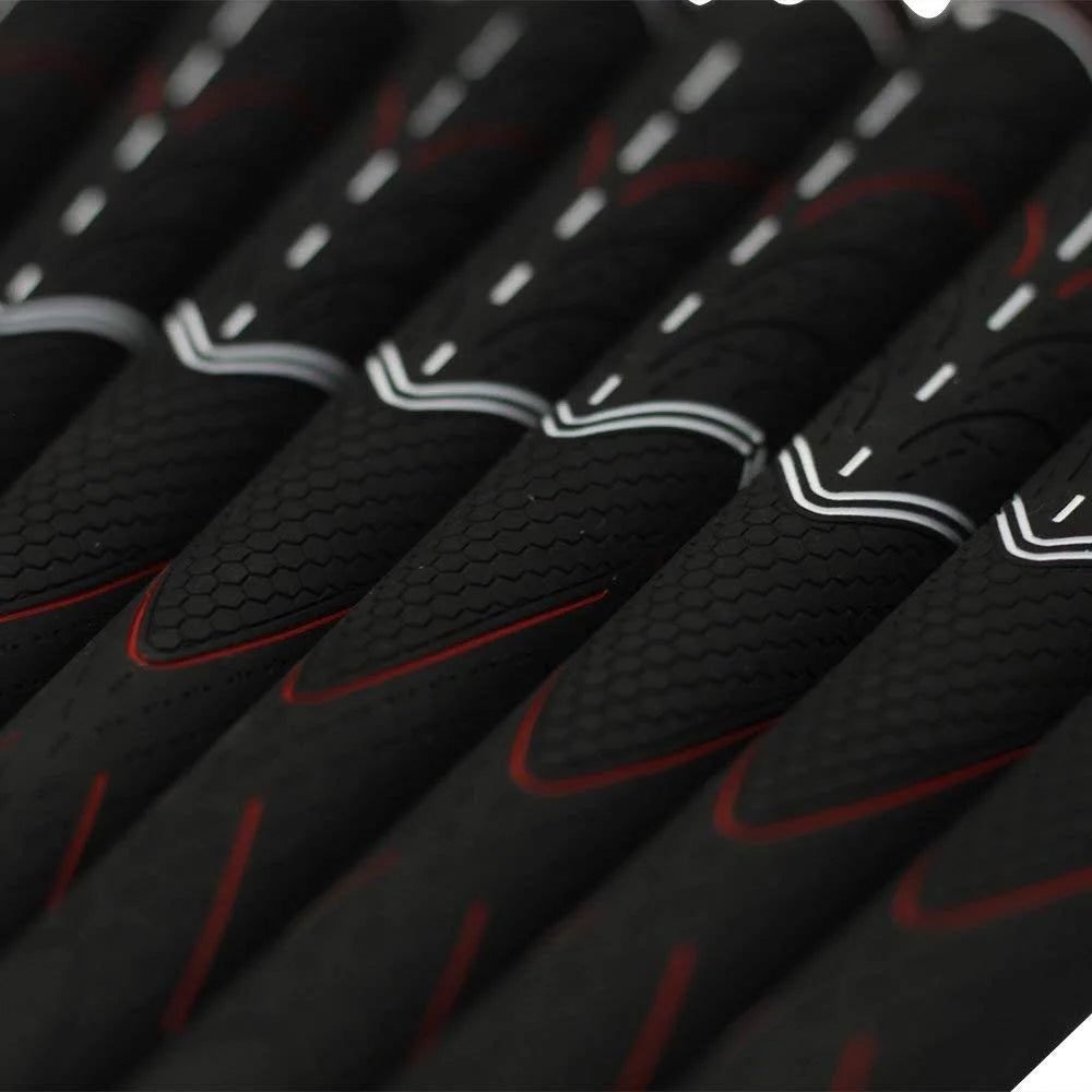 Midsize Black Golf Grips Kit with Grip Tape and Clamp F995