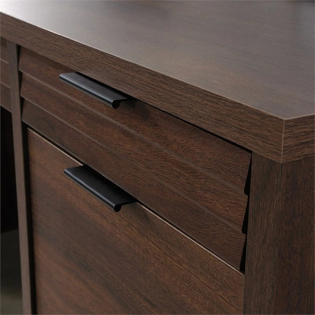 3-Piece Credenza Desk & Hutch & Utility Stand M747465