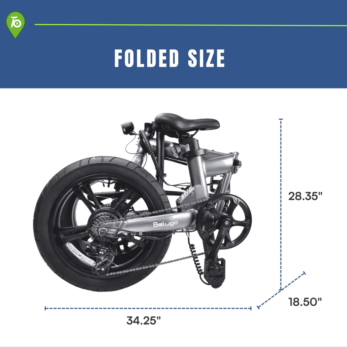 Foldable 500W Fat Tire Electric Bicycle Y9900