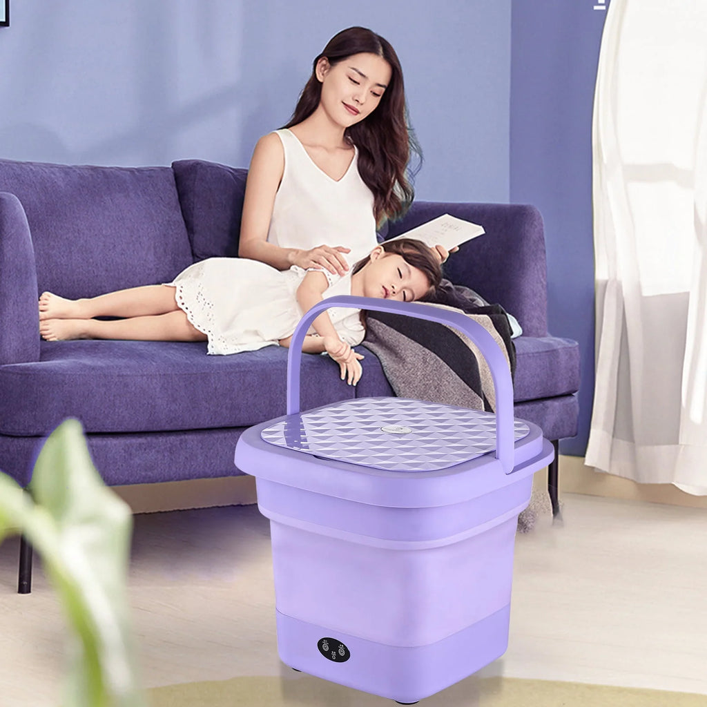 Portable Laundry Washer Bucket O1535