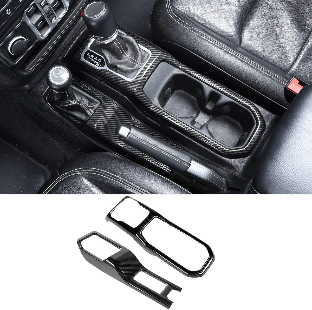 Carbon Fiber Gear Shift Panel Cover Z9810