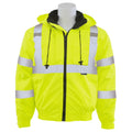 Hi Viz Lime Black Bottom Bomber Jacket N669182