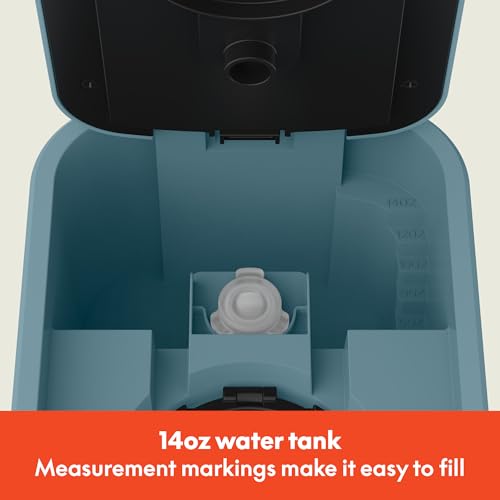 Single Serve Coffee Maker, K Cup & Coffee Ground Compatible, Removable Adjustable Drip Tray, Auto Shutoff, Reusable Dishwasher Safe Accessories, 6oz to 14oz, 1000 Watt Z130