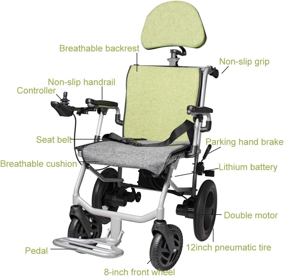 Lightweight Foldable Electric Wheelchair F2539