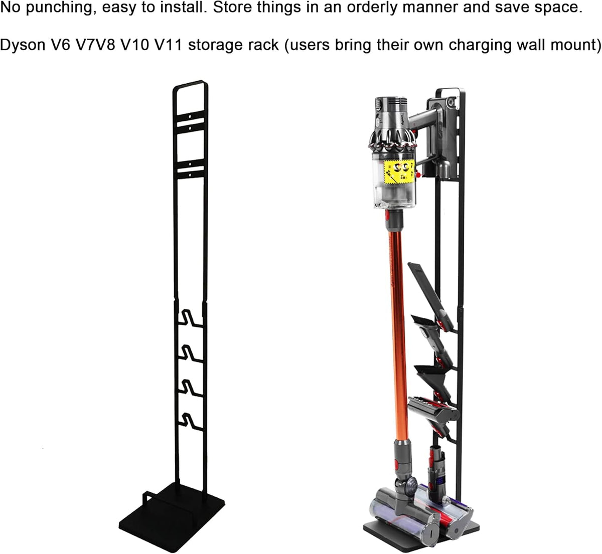 Metal Storage Bracket Stand for Cordless Vacuum Cleaners E5967