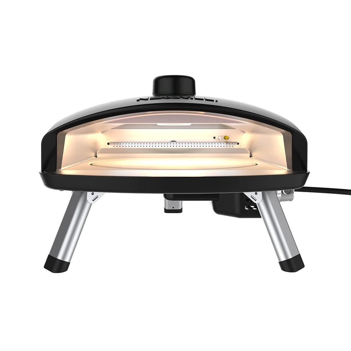 Propane Gas Outdoor Pizza Oven, Cast Aluminum, 14,000BTUs, Portable, Tabletop H829