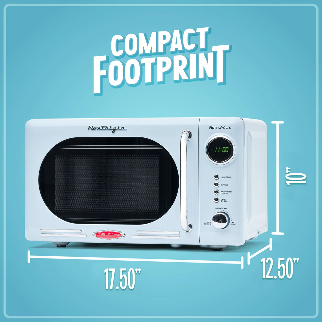 Blue 0.7 Cubic Foot 700-Watt Countertop Microwave Oven A15706