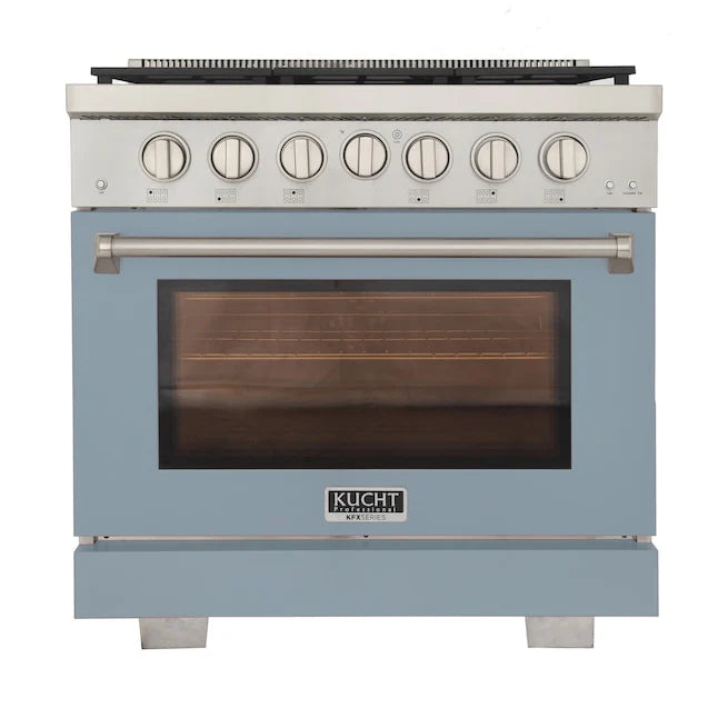 36 5.2 cu. ft. Natural Gas Range Light Blue P913272