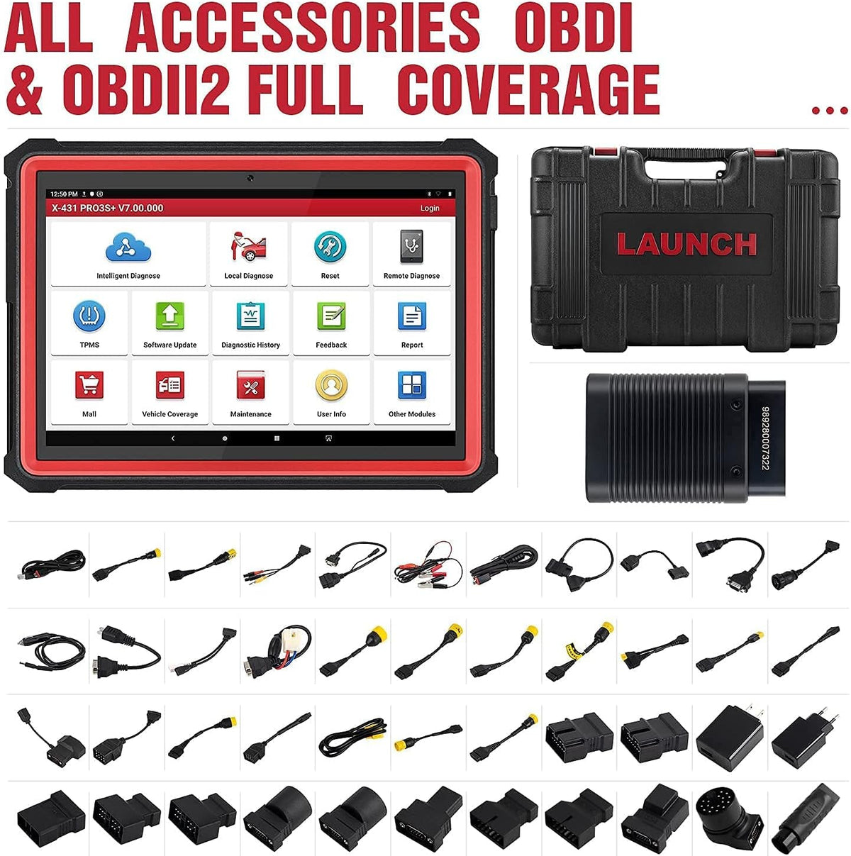 Bi-Directional Automotive Scan Tool T416989