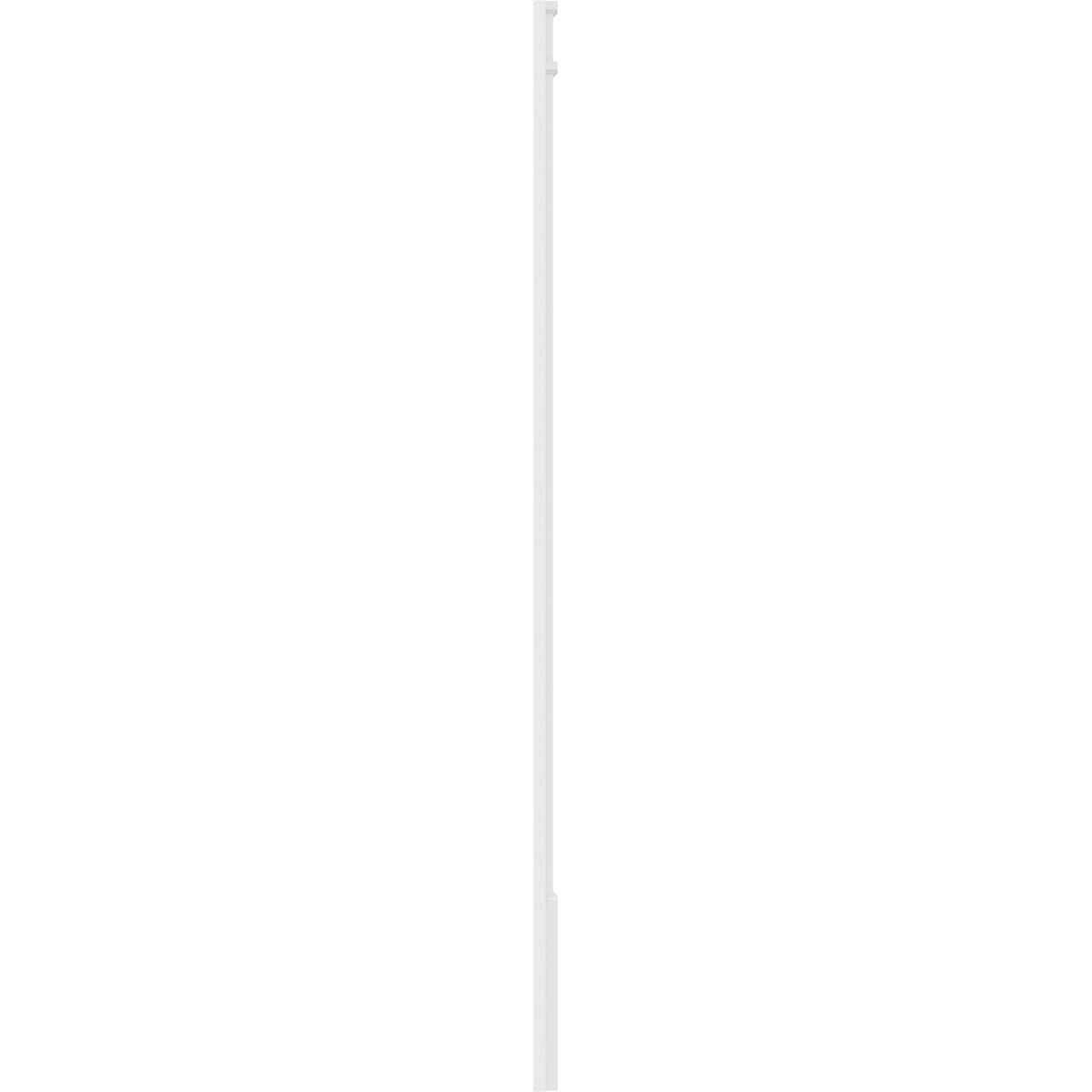Flat Panel PVC Pilaster with Decorative Capital & Base (Pair) T907205