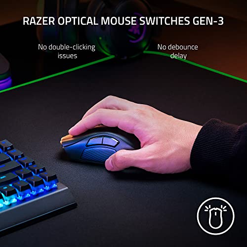 19 Programmable Buttons Wireless MMO Gaming Mouse N521387