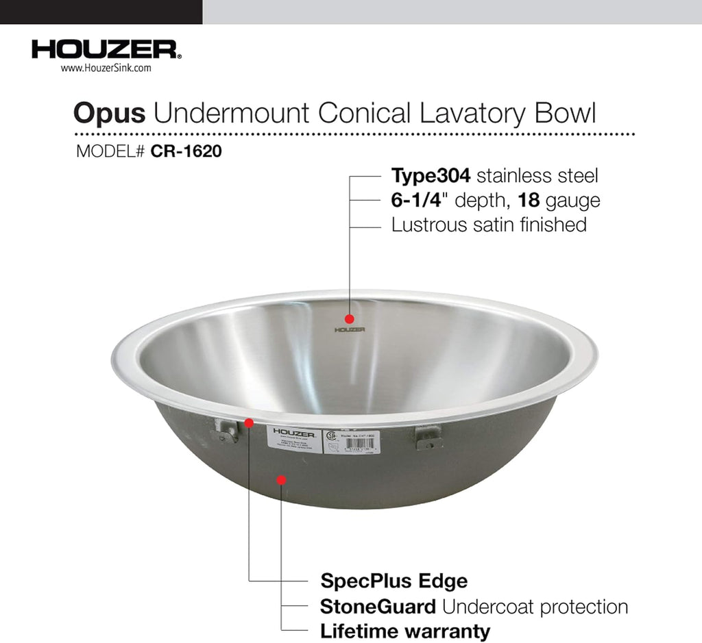Undermount Stainless Steel Lavatory Sink K402930