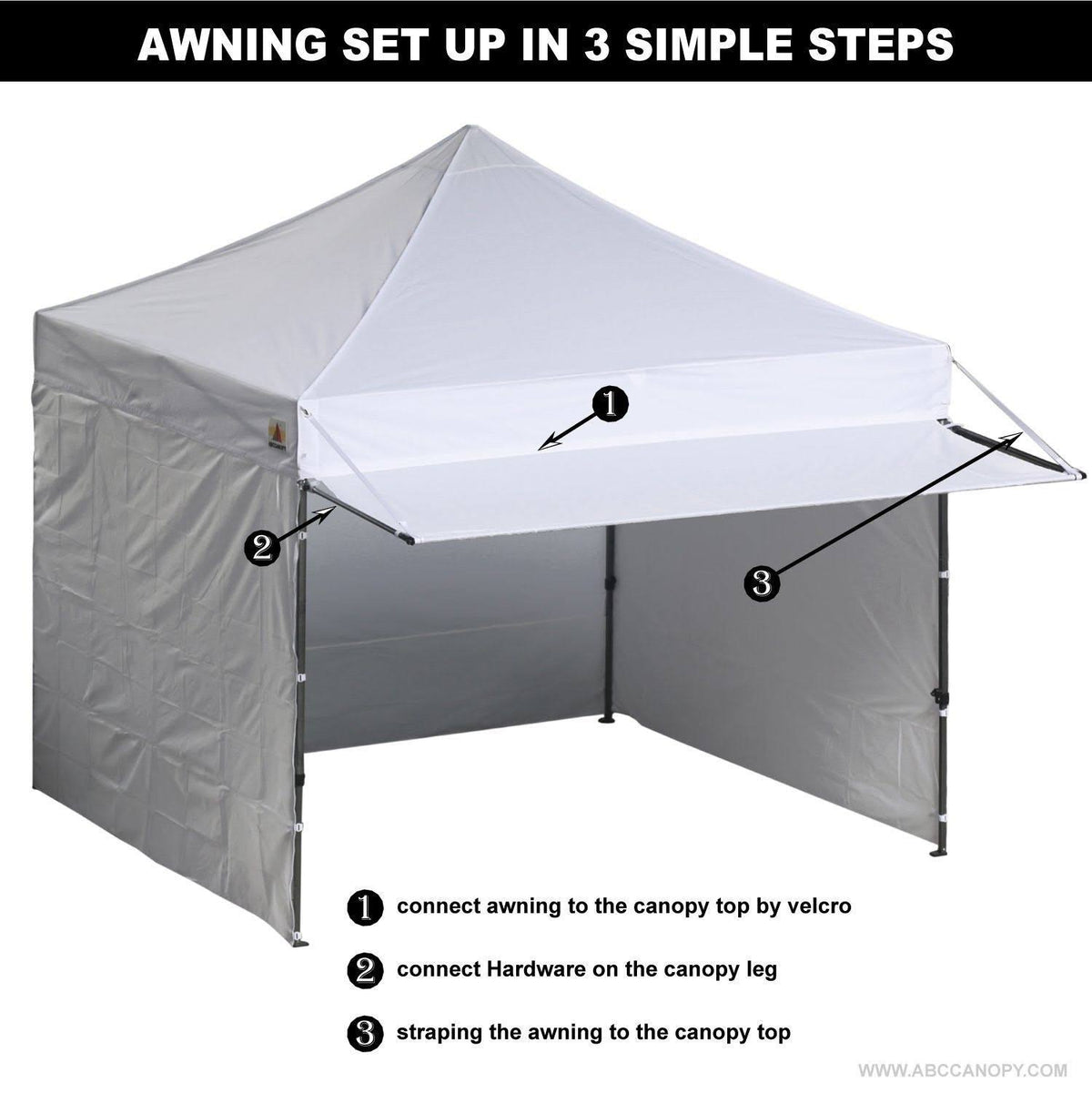 Pop-Up Canopy Tent 10 x 10 O1030