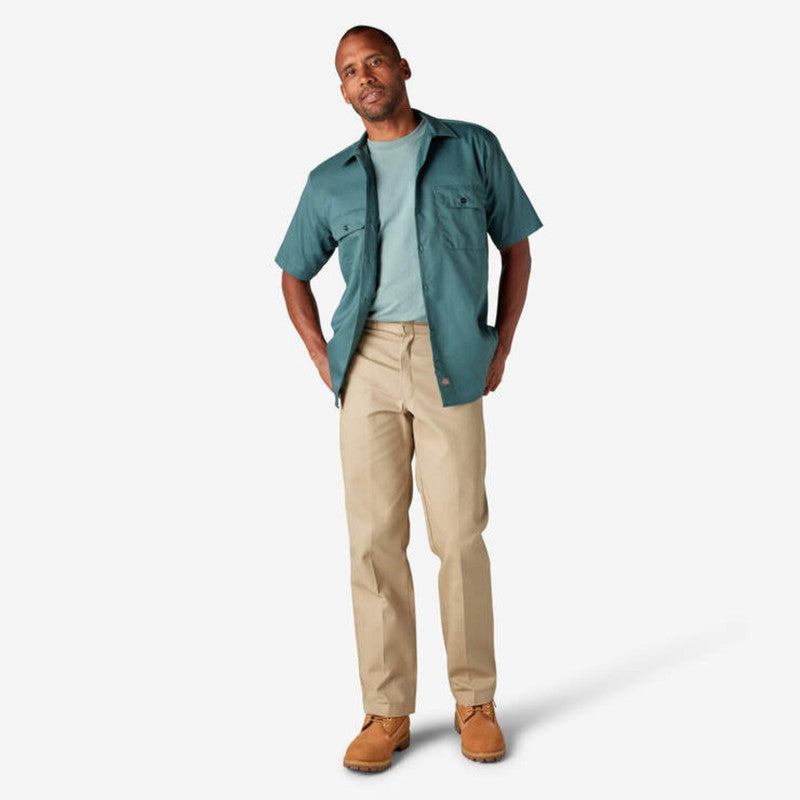 Twill Work Shirt, Lincoln Green, XT L900