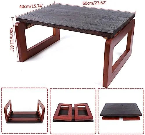 Walnut Oval Nesting Coffee Table Set of 2 with Metal Legs E5233